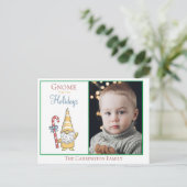 写真格言クリスマスかわいい ポストカード (スタンド正面)