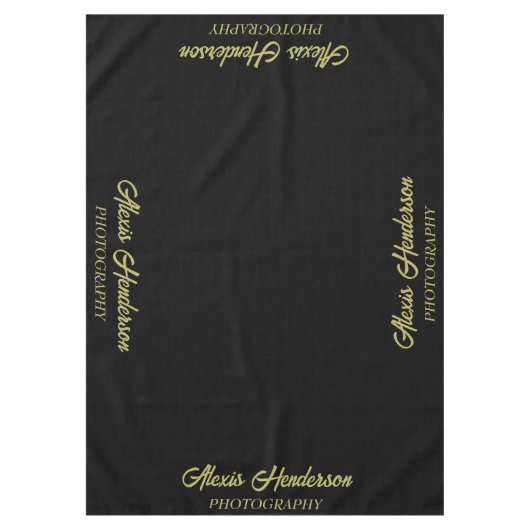 写真業務展示ブース テーブルクロス (正面)