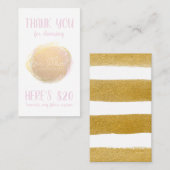 写真業務用クーポンカード 名刺 (正面/裏面)