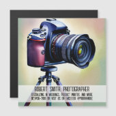 写真業務用磁気カード (正面/裏面)