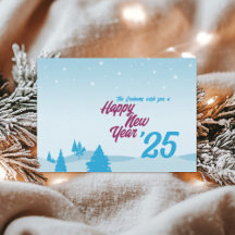 写真無しでモダンかわいい年賀状