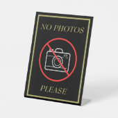 写真無し写真家ブース 台座サイン (正面)