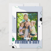 写真父の日より数は少ないが愛される シーズンカード (正面)