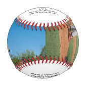 写真父の日（2人） 野球ボール (正面)