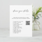 写真狩りIスパイ結婚のゲームは愛のQRをキャプチャ 招待状 (スタンド正面)