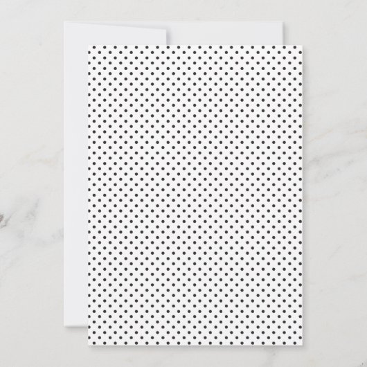 写真独身のかわいいタイポグラフィベビー誕生 案内状 (裏面)