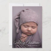 写真独身のカッシブMerry Christmas Card シーズンカード (正面)