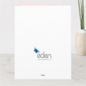 写真生まれたばかりのmomentoカード – teddy bear サンキューカード (裏面)