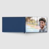 写真生大学院卒業ダークブルー ゲストブック (全面)