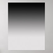 写真用のブラックからグレーのポスター卒業 ポスター (正面)