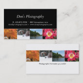 写真用名刺4シーズン 名刺 (正面/裏面)