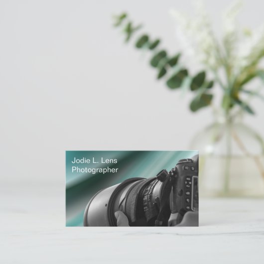 写真用名刺 名刺 (スタンド正面)