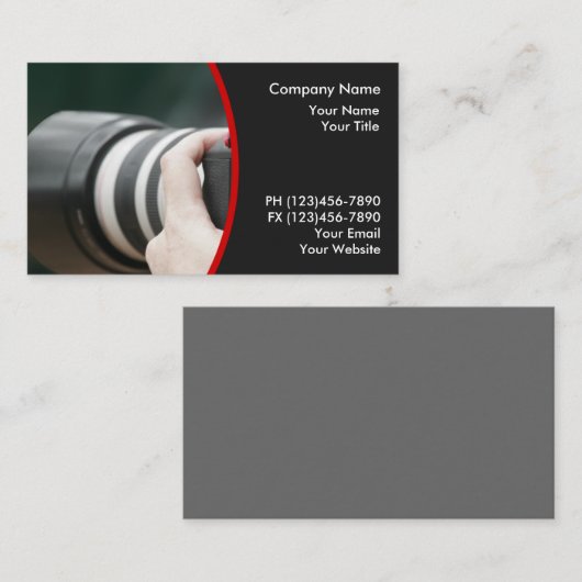 写真用名刺 名刺 (正面/裏面)