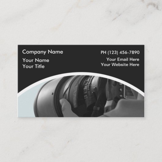 写真用名刺 名刺 (正面)