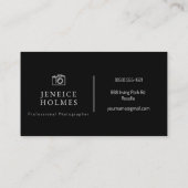 写真用名刺 名刺 (裏面)