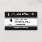 写真用名刺 名刺 (正面)