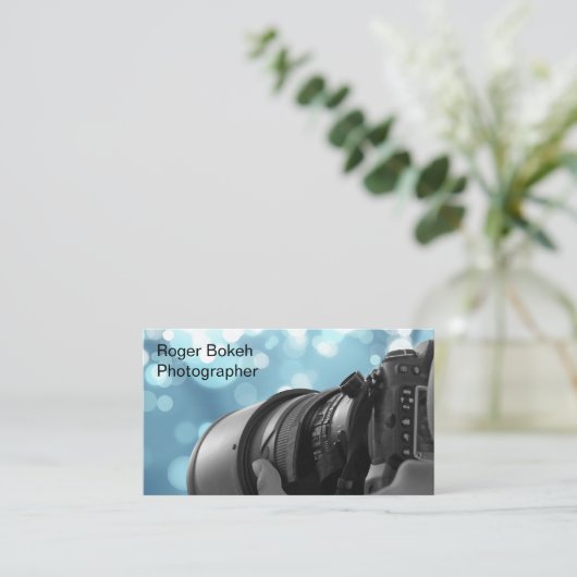 写真用名刺 名刺 (スタンド正面)