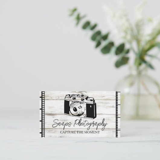 写真用名刺 名刺 (スタンド正面)