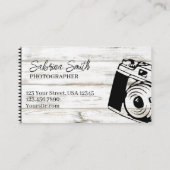 写真用名刺 名刺 (裏面)