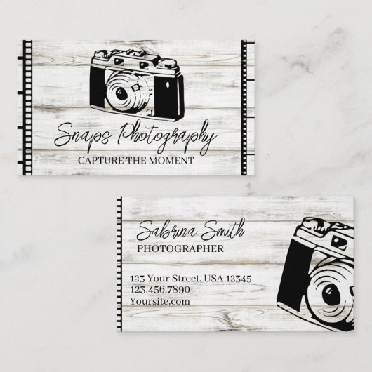 写真用名刺 名刺 (正面/裏面)