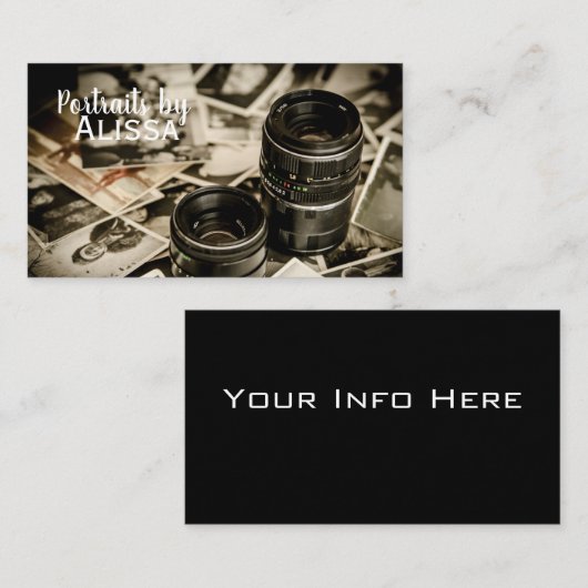写真用名刺 名刺 (正面/裏面)