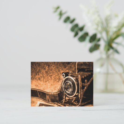 写真用名刺 名刺 (スタンド正面)