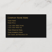 写真用名刺 名刺 (裏面)