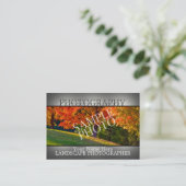 写真用名刺 | DIYテンプレート 名刺 (スタンド正面)