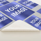 写真用毛布パーソナライズされたの作成 シェルパブランケット (3/4)