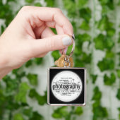 写真用Lingo白黒キーチェーン キーホルダー (手)