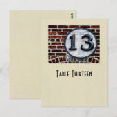 写真番号13テーブルカード ポストカード (正面/裏面)