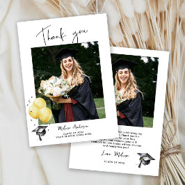 写真研究用バルーンありがとう サンキューカード