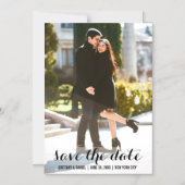 写真磁気招待状5x7 lを保存 マグネット招待状 (正面)