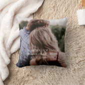 写真私の夢の男を育ててくれてありがとう クッション (ブランケット)