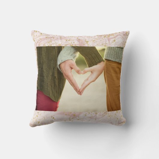 写真私の夢の男を育ててくれてありがとう クッション (裏面)