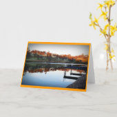 写真空白のカード カード (黄色い花)