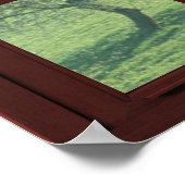 写真窓風景 – さくらんぼの花 ポスター (角)