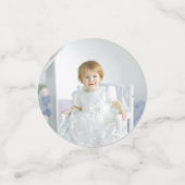 写真紙吹雪の最初の誕生日イチゴ コンフェッティ (スモール正面)