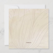 写真素晴らし招待状 招待状 (裏面)