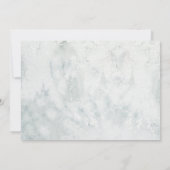 写真素朴と一緒に休日の雪景色 シーズンカード (裏面)