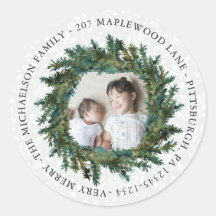 写真素朴と差出人住所のリース