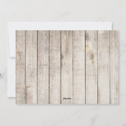 写真素朴の冬の自然な納屋の木材 シーズンカード (裏面)