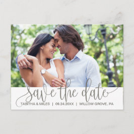 写真素朴の日付を保存 案内ポストカード