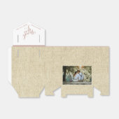 写真素朴の結婚ありがとう フェイバーボックス (折り畳みなし)