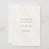 写真素朴を保存する 招待状 (裏面)