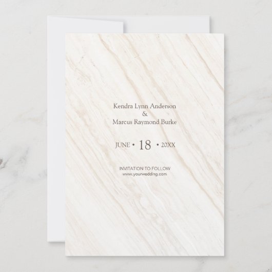 写真素朴を保存する 招待状 (裏面)