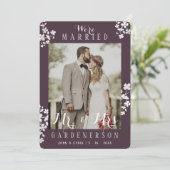 写真素朴エレガント発表 案内状 (スタンド正面)