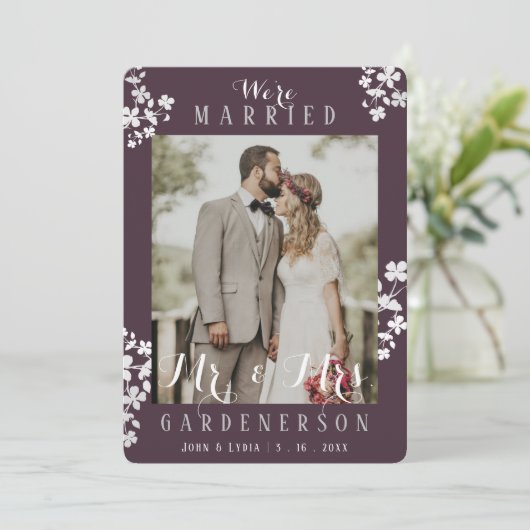 写真素朴エレガント発表 案内状 (スタンド正面)