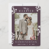 写真素朴エレガント発表 案内状 (正面)