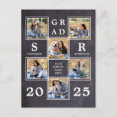 写真素朴コラージュのシャルボユニークード 案内ポストカード (正面)